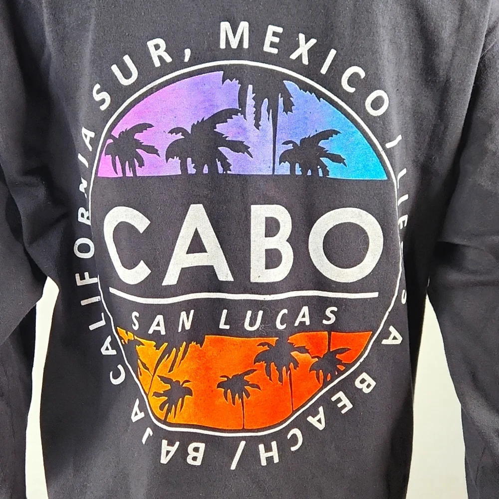 Cabo San Lucas Longsleeve logo Tee Size M